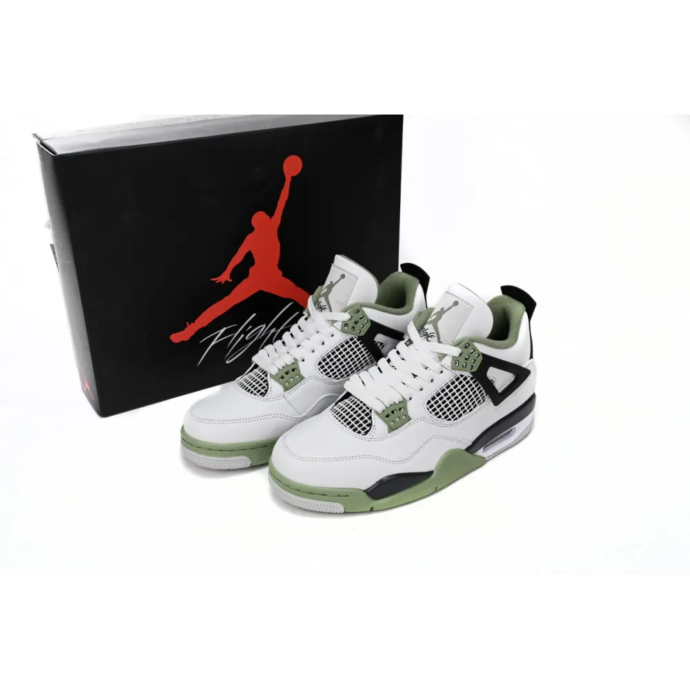 PKGoden Air Jordan 4 Retro Seafoam,  AQ9129-103