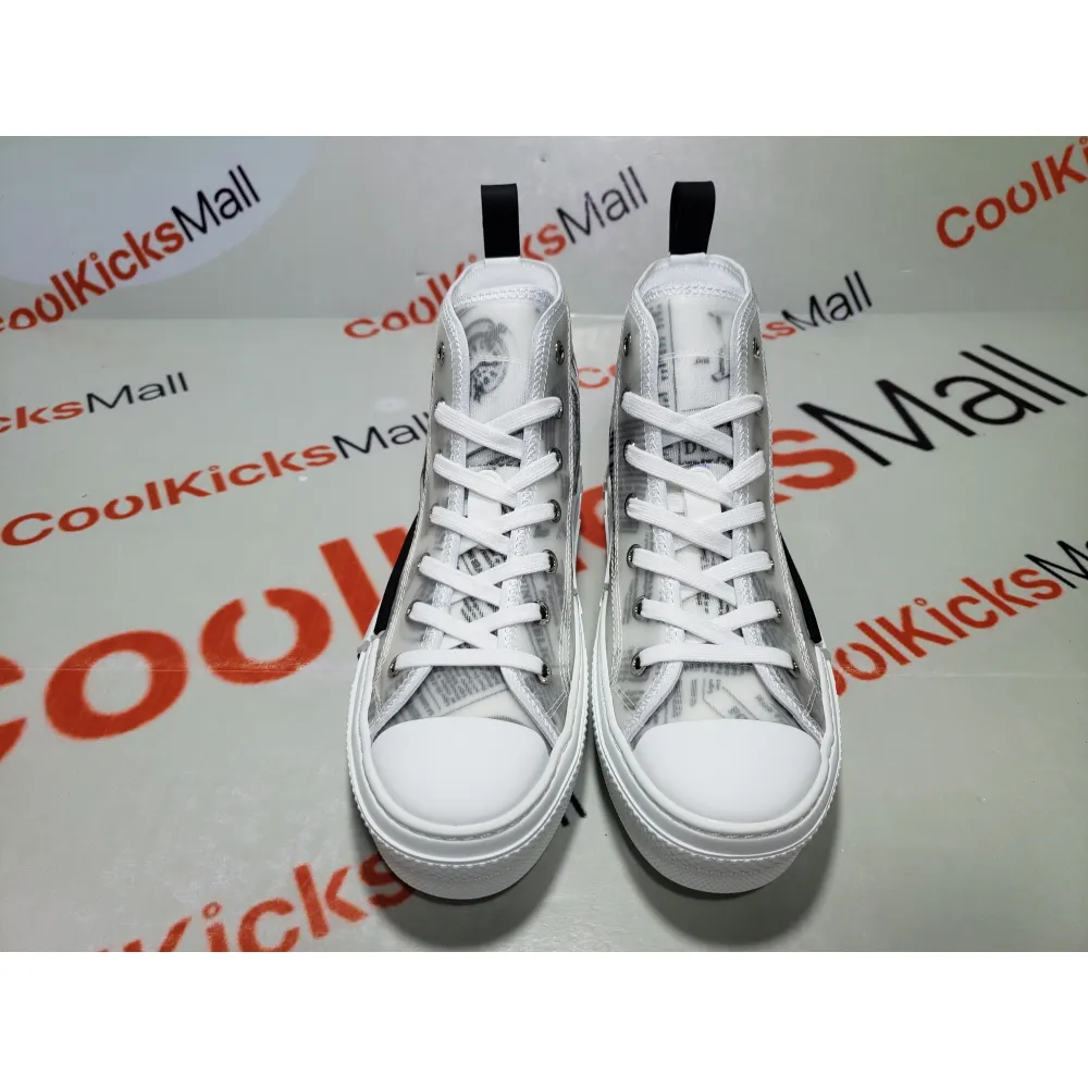 Cool Kicks | GET Dior B23 High Top Daniel Asham Newspaper,3SH118YUO_H069