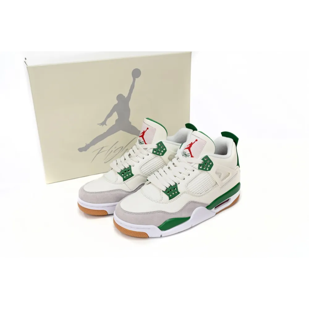 (Jordan 4 Shoes + Free Air Force 1)PKGoden Air Jordan1 +  Air Force 1
