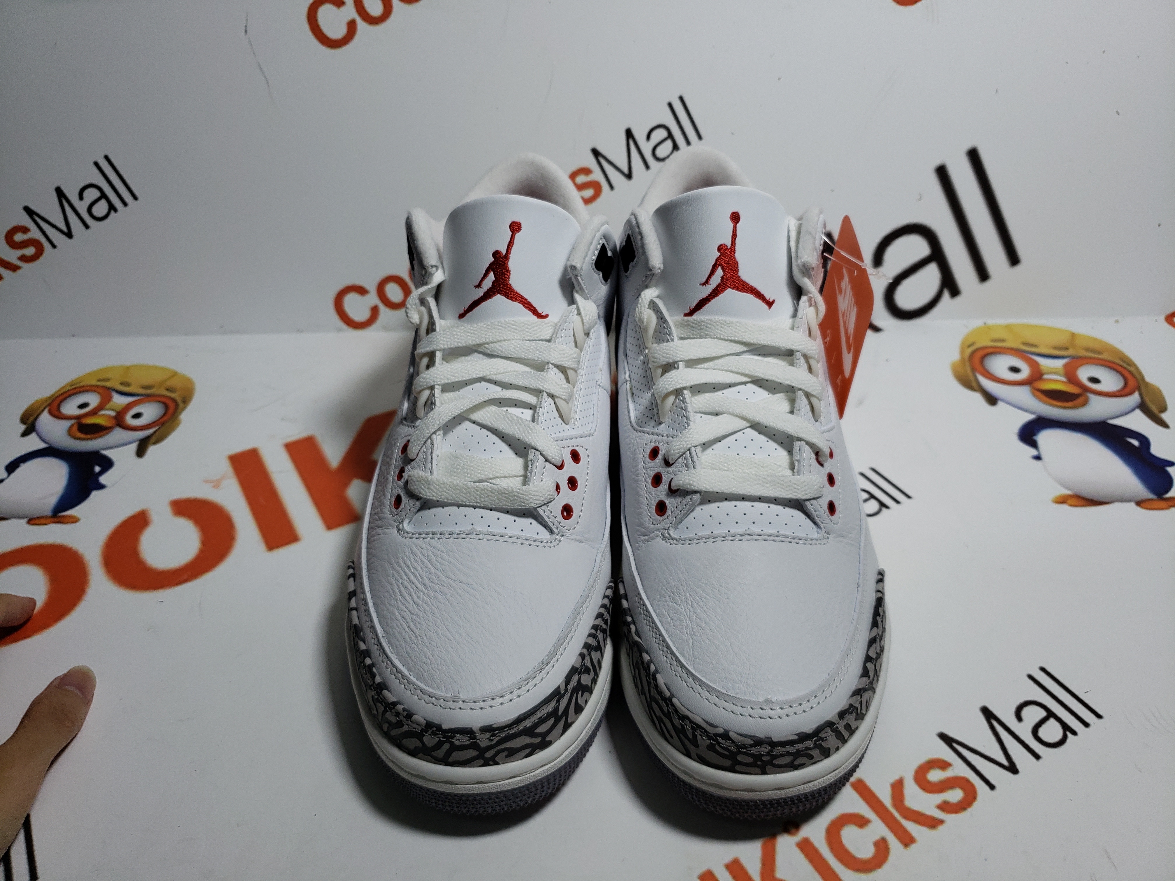 Coolkicks PK GOD Air Jordan 3 Retro White Cement Reimagined,DN3707-100