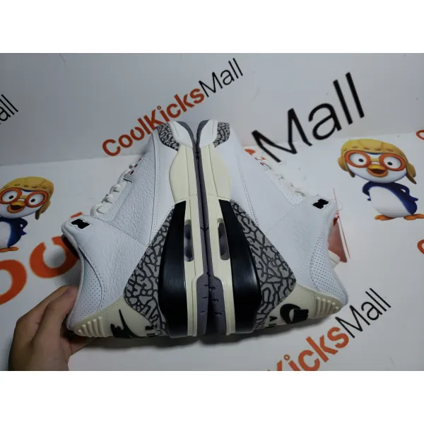 Coolkicks PK GOD Air Jordan 3 Retro White Cement Reimagined,DN3707-100