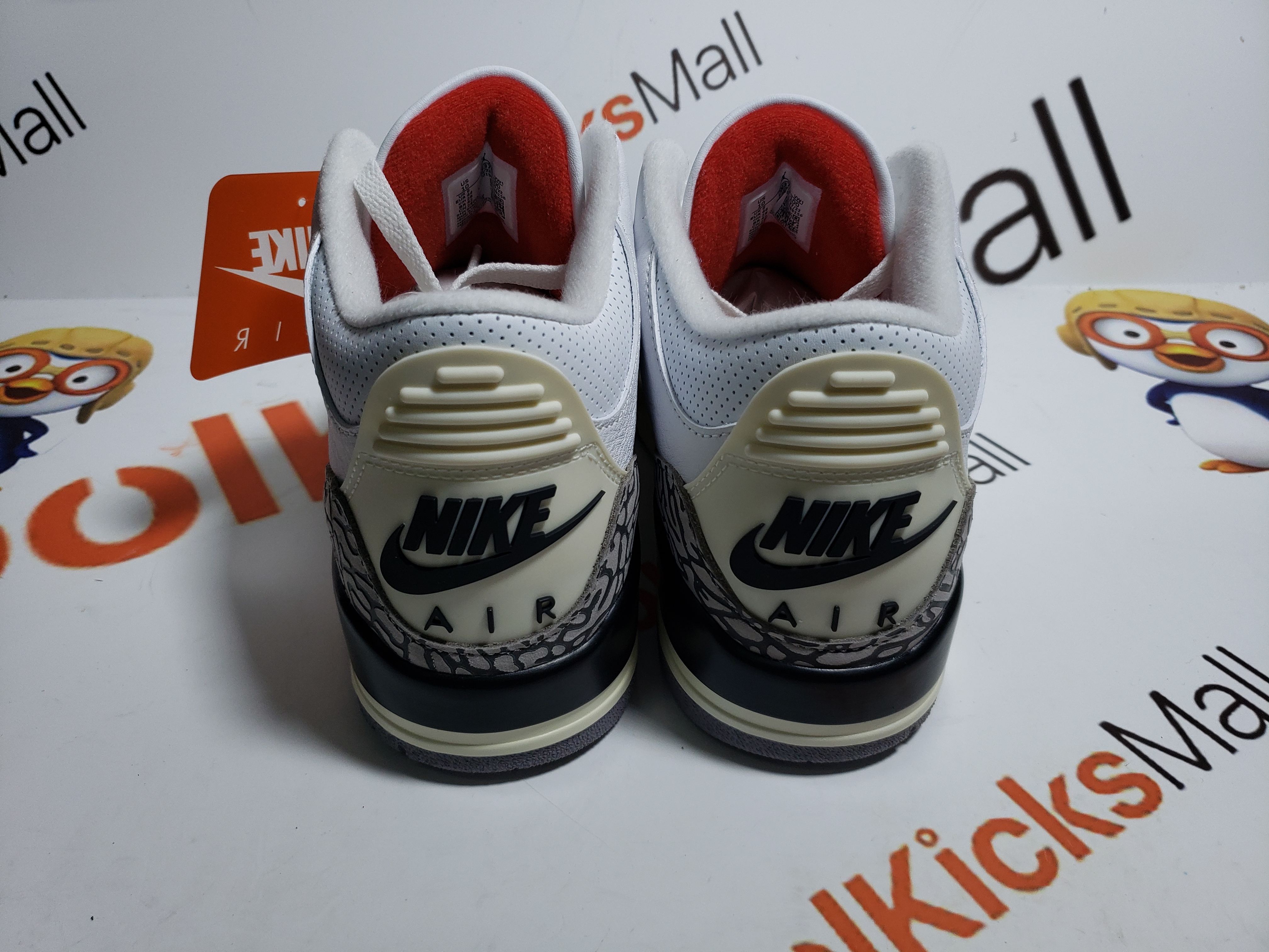 Coolkicks PK GOD Air Jordan 3 Retro White Cement Reimagined,DN3707-100