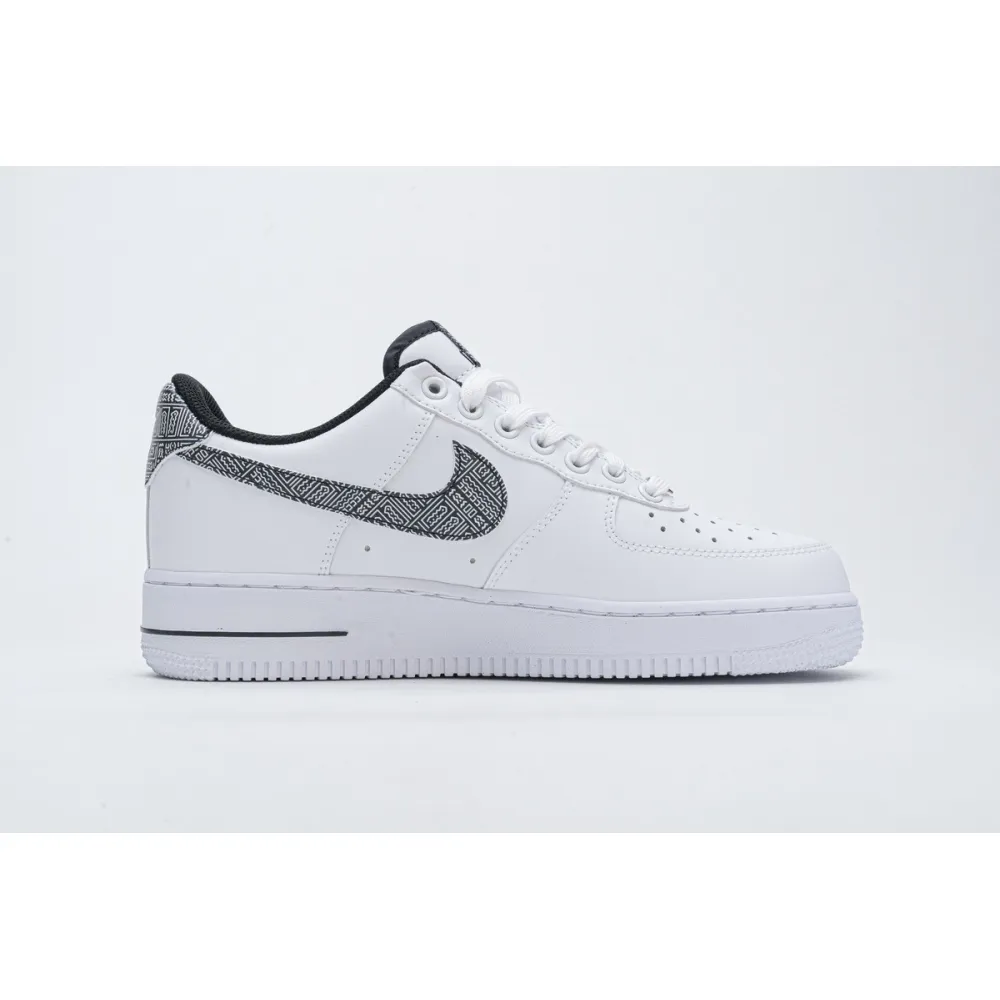 GET Air Force 1 '07 White Metallic Silver