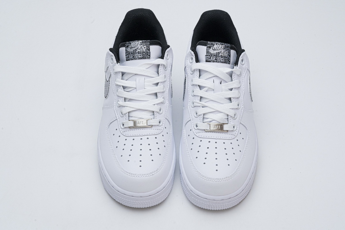 GET Air Force 1 '07 White Metallic Silver