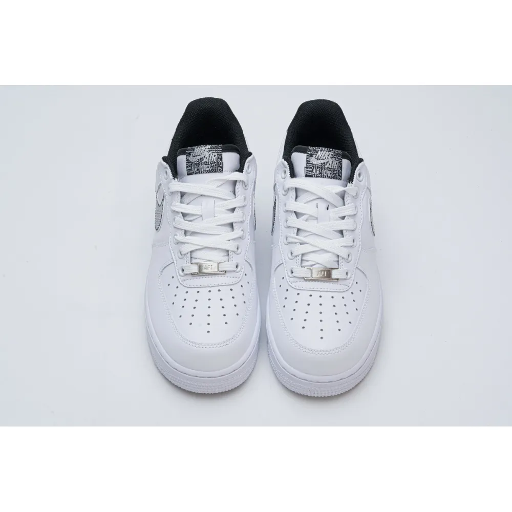 GET Air Force 1 '07 White Metallic Silver