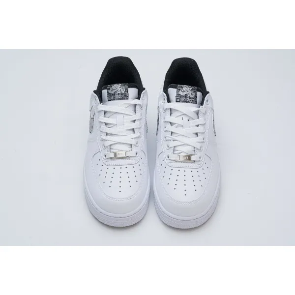 GET Air Force 1 '07 White Metallic Silver