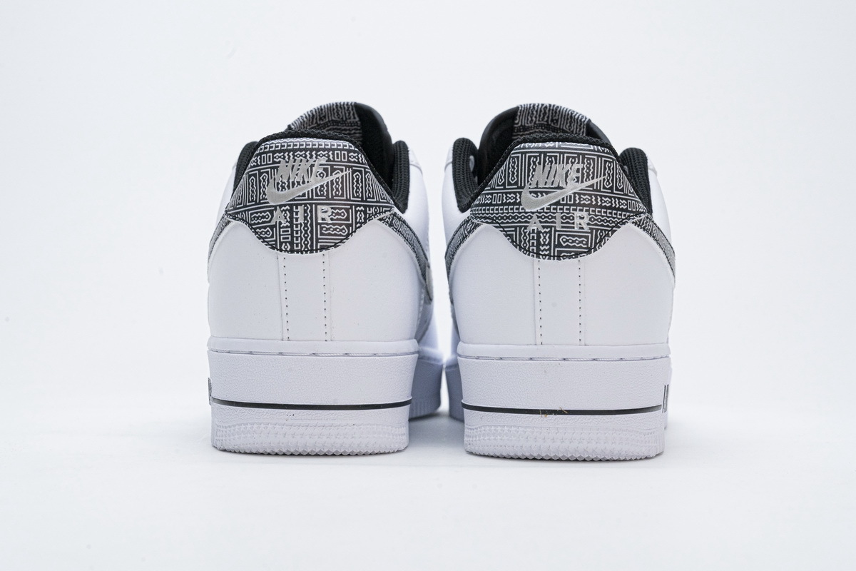 GET Air Force 1 '07 White Metallic Silver