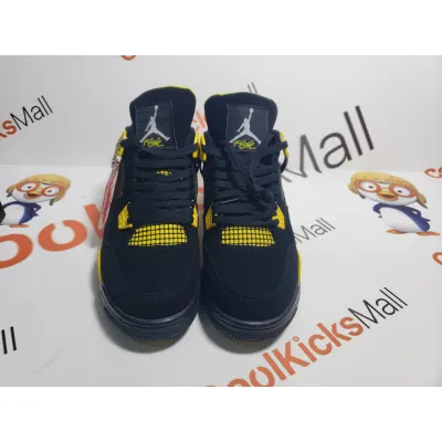 cool kicks | GET Air Jordan 4 Retro Thunder, 308497-008   02
