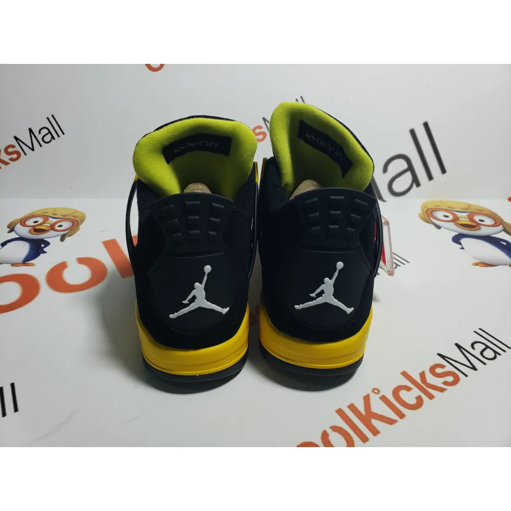 Cool Kicks | GET Air Jordan 4 Retro Thunder, 308497-008  