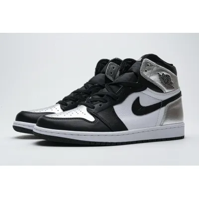 Cool Kicks | PKGoden Air Jordan 1 Retro High Silver Toe (W),CD0461-001 01