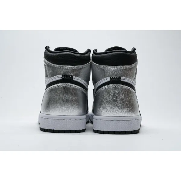 PK GOD Air Jordan 1 Retro High Silver Toe (W)