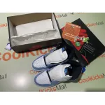 PKGoden Air Jordan 1 Retro High White University Blue Black,555088-134