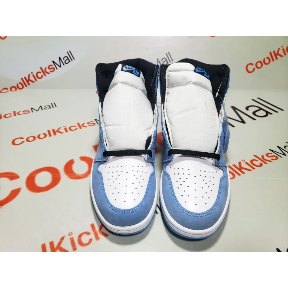 PKGoden Air Jordan 1 Retro High White University Blue Black,555088-134