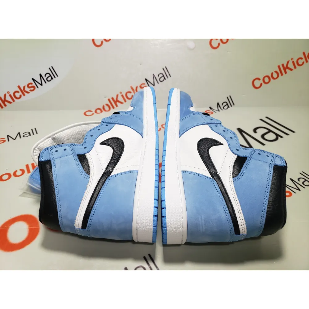 PKGoden Air Jordan 1 Retro High White University Blue Black,555088-134