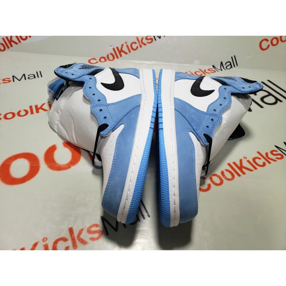 PKGoden Air Jordan 1 Retro High White University Blue Black,555088-134