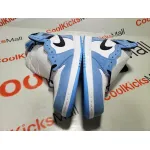 PKGoden Air Jordan 1 Retro High White University Blue Black,555088-134