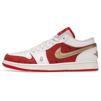 PKGoden Air Jordan 1 Low Spades,DJ5185-100   01