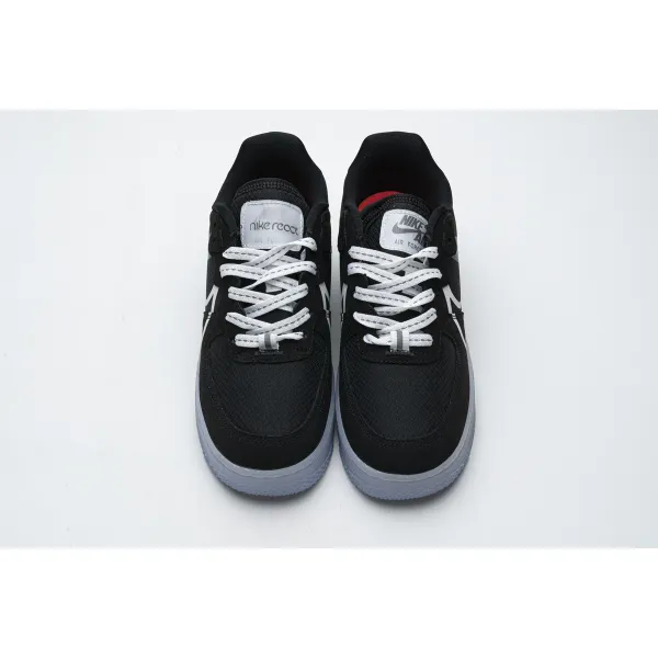 GET Air Force 1 React Black White Rush Ice