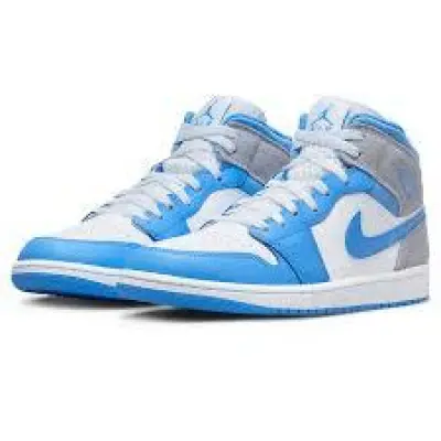 GET Air Jordan 1 Mid University Blue Grey,DX9276-100 01