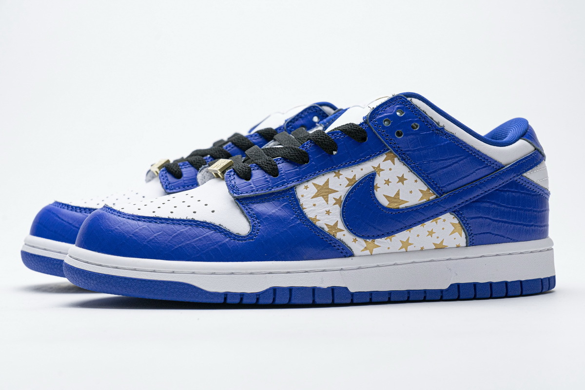 PK GOD SB Dunk Low Supreme Blue Stars