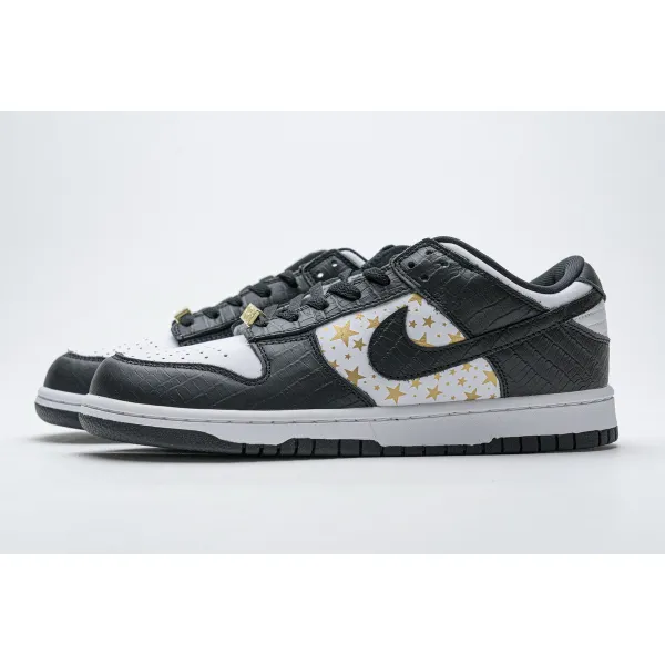 PK GOD SB Dunk Low Supreme Black Stars