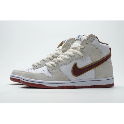 PKGoden SB Dunk High Sail Bright Crimson,CV9499-100 01