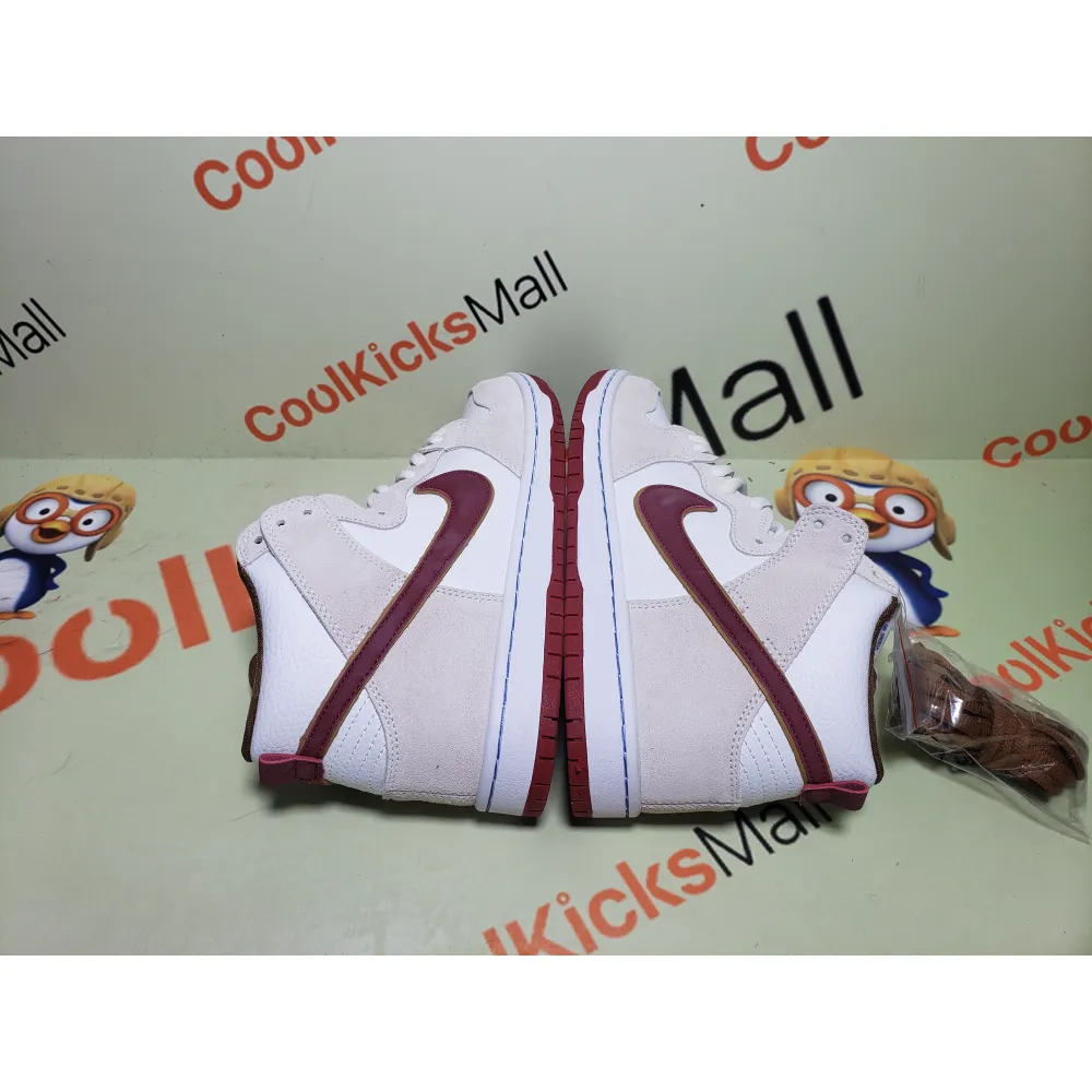 PKGoden SB Dunk High Sail Bright Crimson,CV9499-100