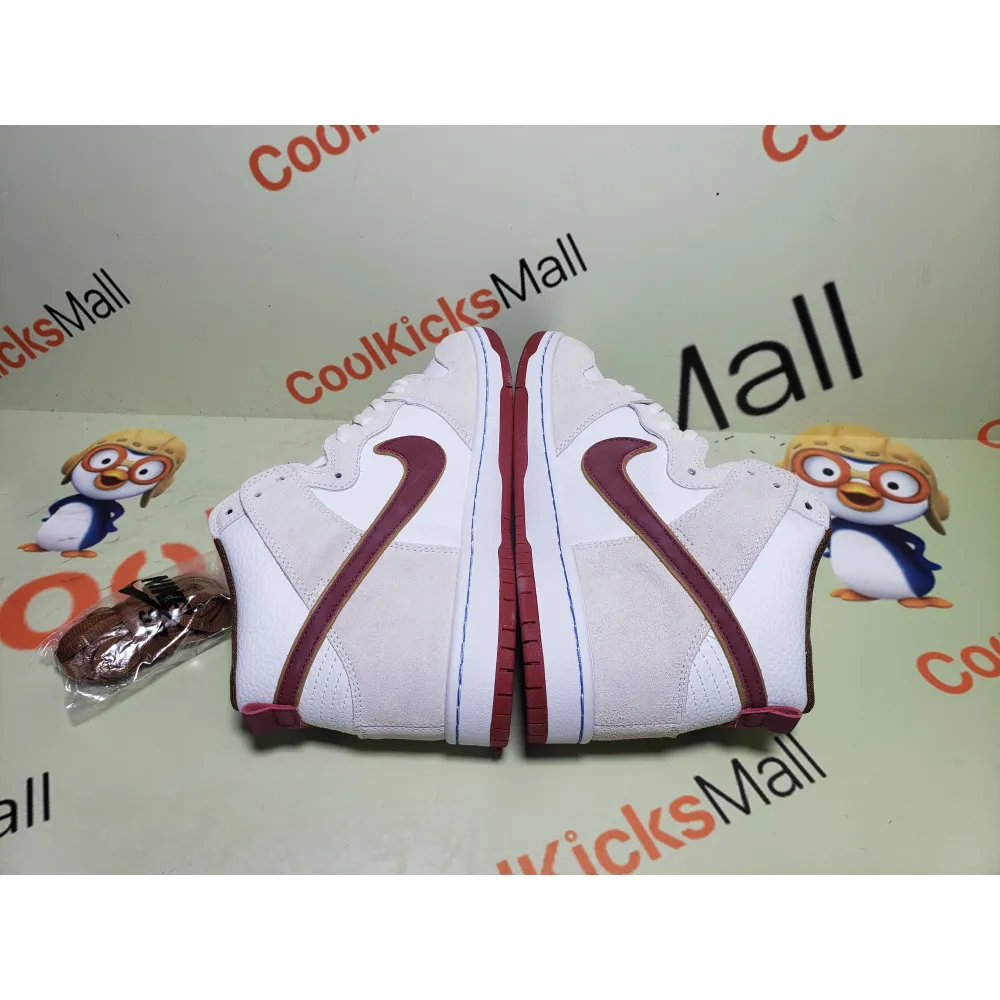 PKGoden SB Dunk High Sail Bright Crimson,CV9499-100