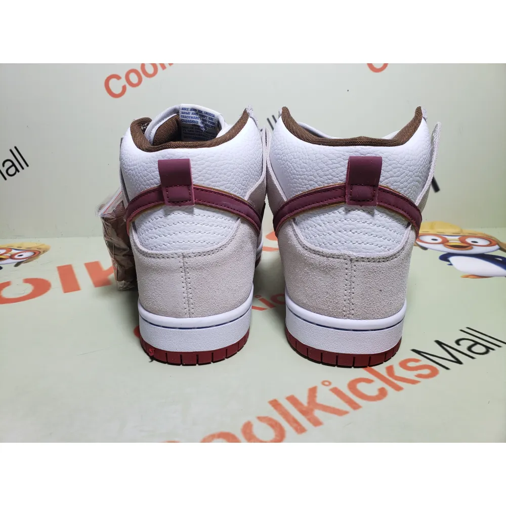 PKGoden SB Dunk High Sail Bright Crimson,CV9499-100