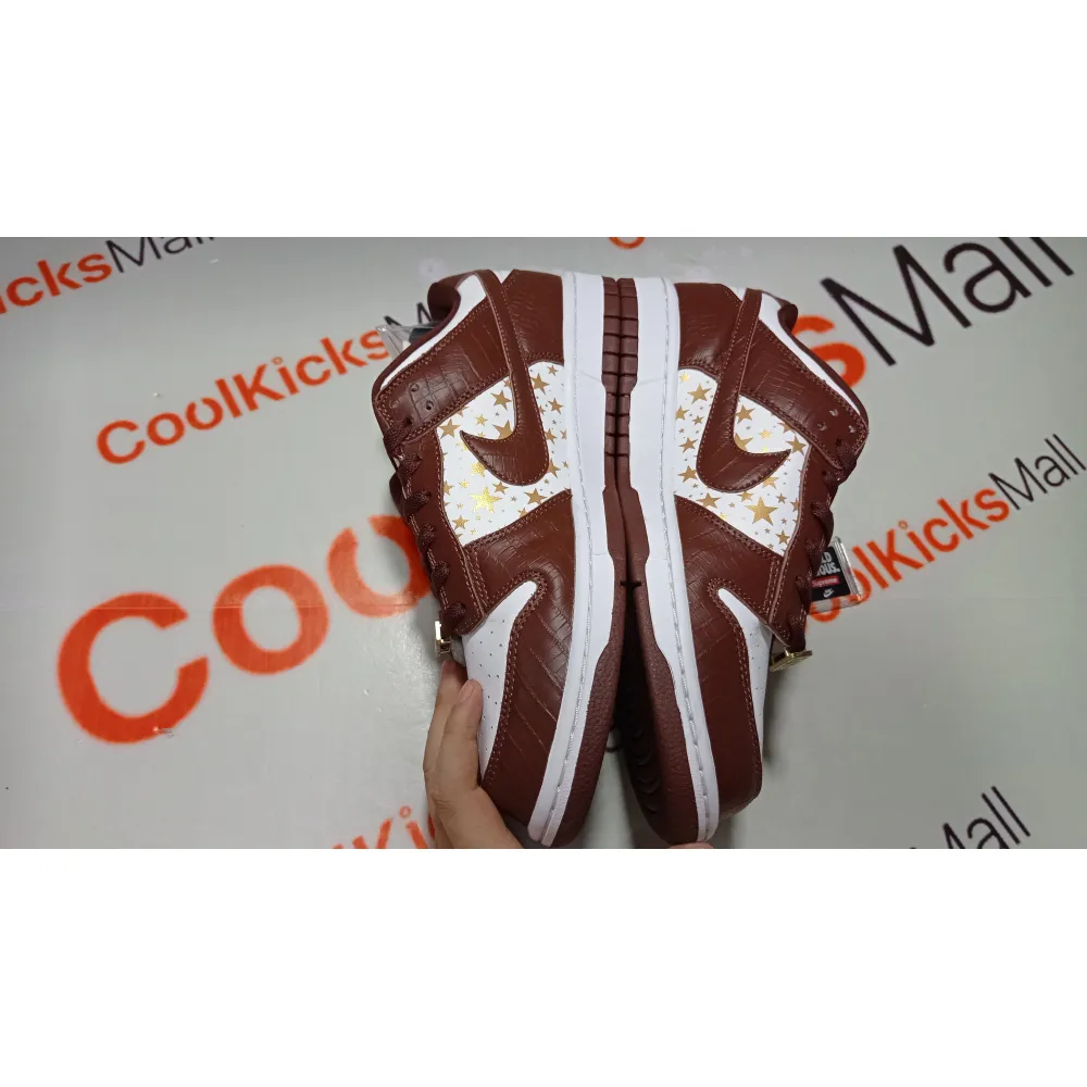 PKGoden SB Dunk Low Brown Stars,DH3228-103