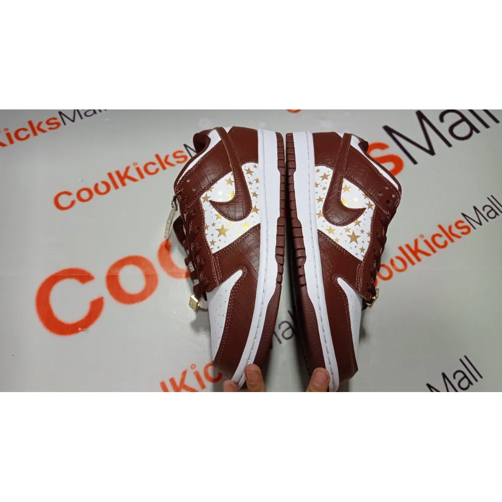 PKGoden SB Dunk Low Brown Stars,DH3228-103