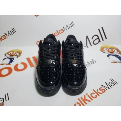 GET A Bathing Ape Bape Sta Low Shark Black, 1H30-191-012-BLK 02