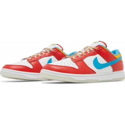 GET Dunk Low QS LeBron James Fruity Pebbles,DH8009-600 01