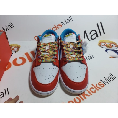 GET Dunk Low QS LeBron James Fruity Pebbles,DH8009-600 02