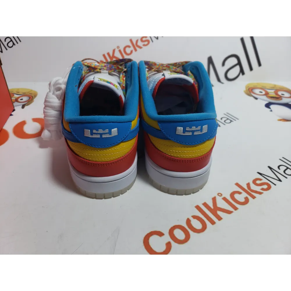 GET Dunk Low QS LeBron James Fruity Pebbles,DH8009-600