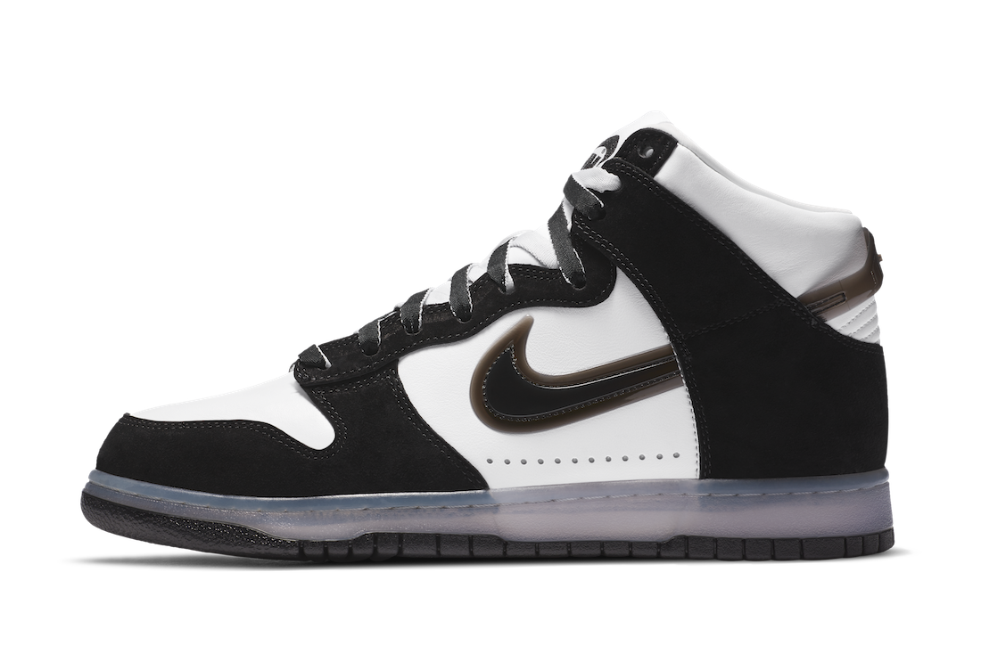PK GOD Dunk High Slam Jam White Black