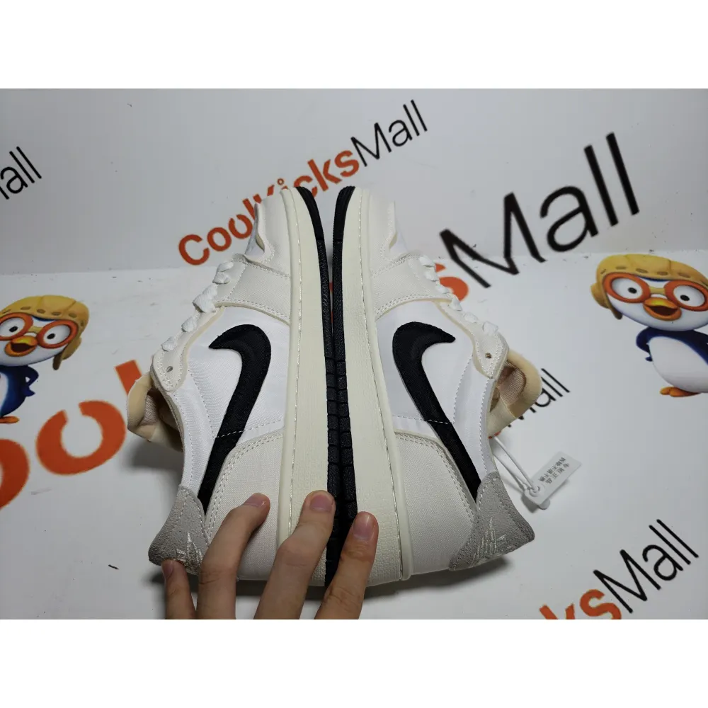 GET Air Jordan 1 Retro Low GET EX Coconut Milk,DV0982-100