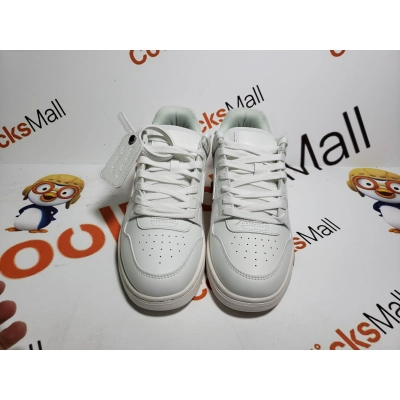 Replica OFF-WHITE Out Of Office OOO Low Tops Triple White  02