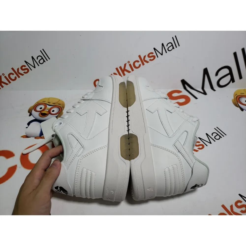 PKGoden OFF-WHITE Out Of Office OOO Low Tops Triple White 