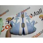 PKGoden OFF-WHITE OOO Low Out Of Office Calf Leather White Light Blue 