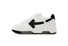 PKGoden OFF-WHITE Out Of Office OOO 30 MM Low Tops Black White Blue 