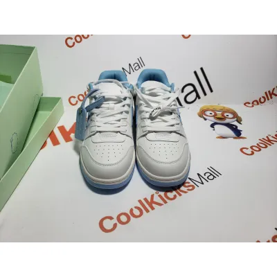 PKGoden OFF-WHITE Out Of Office OOO 30 MM Low Tops Sky Blue And White   02