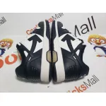 PKGoden OFF-WHITE Out Of Office OOO Low Tops White Black White