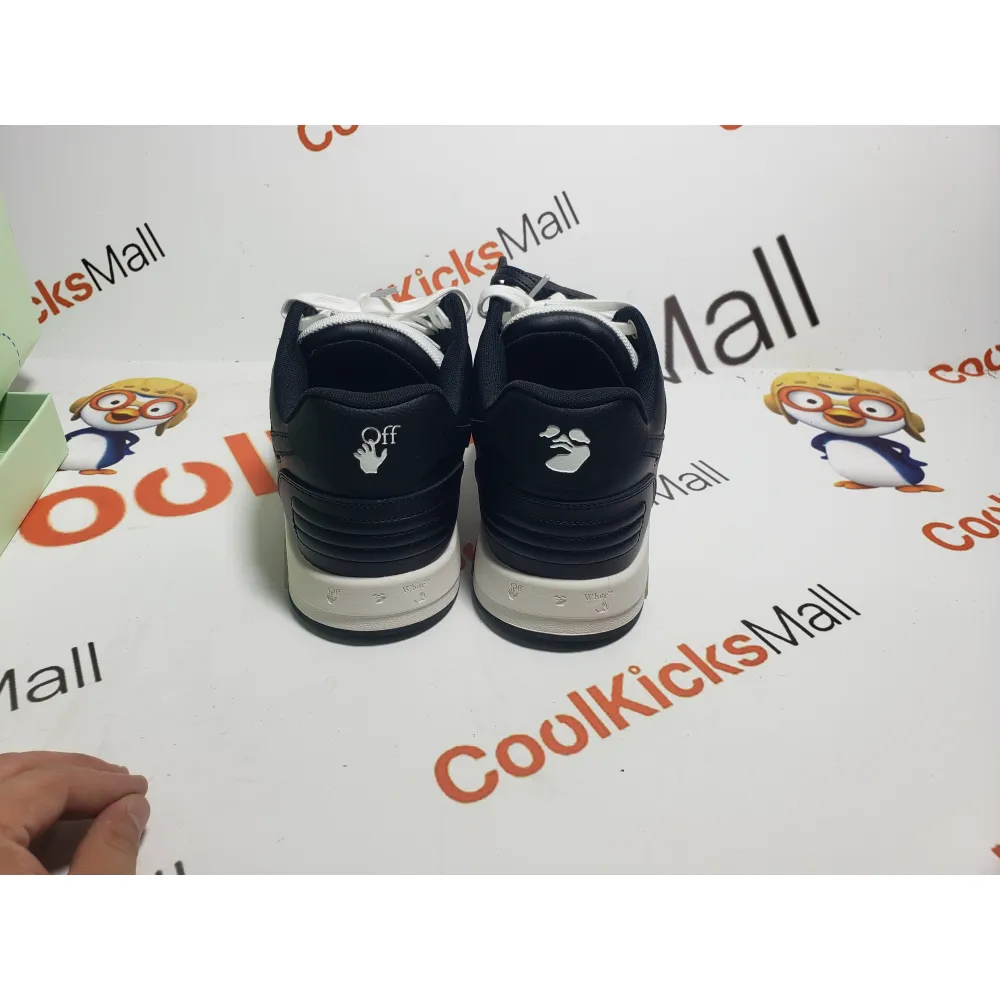 PKGoden OFF-WHITE Out Of Office OOO Low Tops White Black White