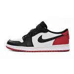 GET Air Jordan 1 Low Black Toe  Jordan 1 Low Black Toe,  553558-116  