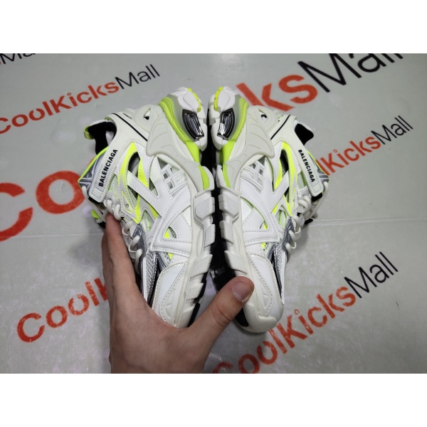 Coolest kicks | PKGoden Balenciaga Track 2 Sneaker White Fluo Yellow