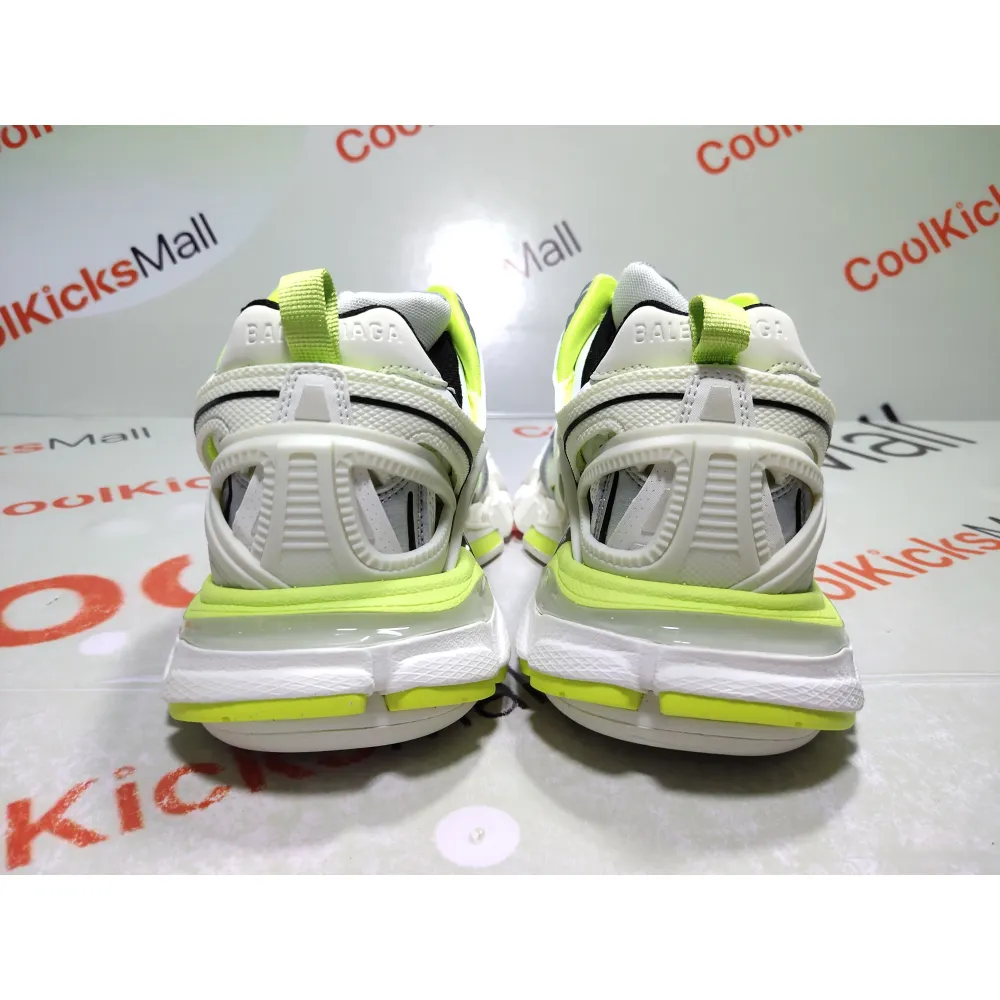 Coolkicksmall | PKGoden Balenciaga Track 2 Sneaker White Fluo Yellow
