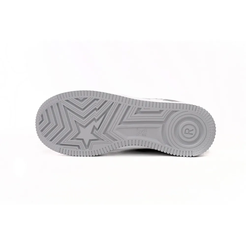 G5 A Bathing Ape Bape Sta Low Silver, 1H73-191-921