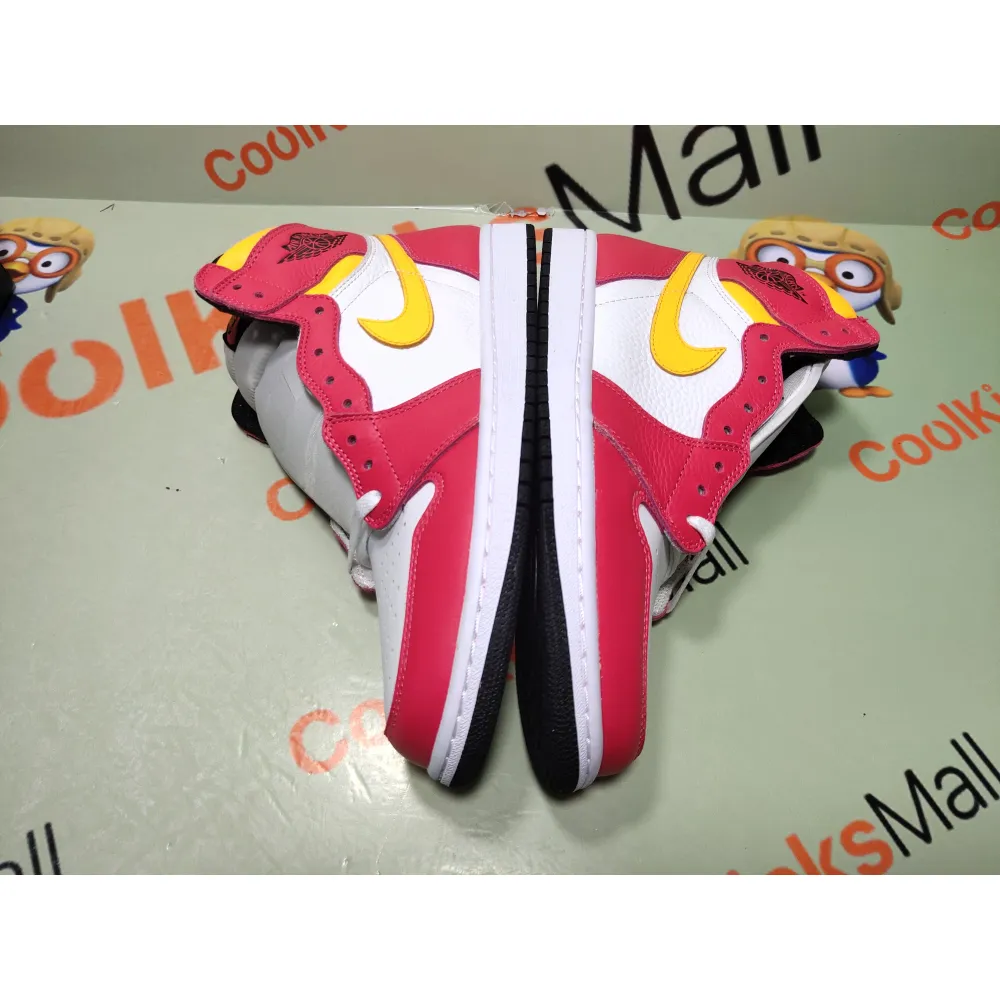 Coolkicks PKGoden Air Jordan 1 Retro High GET Light Fusion Red,555088-603