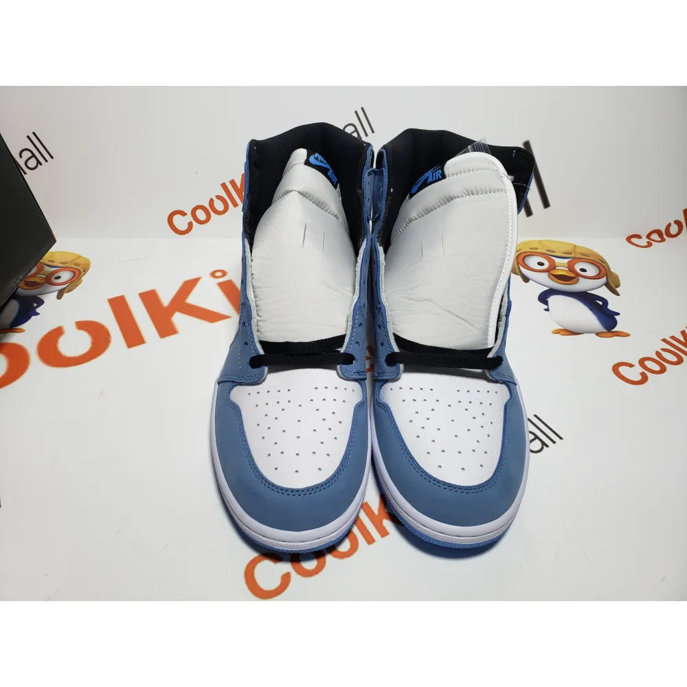 Cool Kicks website | GET Air Jordan 1 Retro High White University Blue Black,555088-134